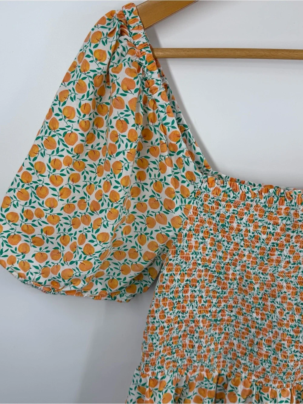 J. Crew Cottagecore Milkmaid Coquette Floral Smocked Midi Dress